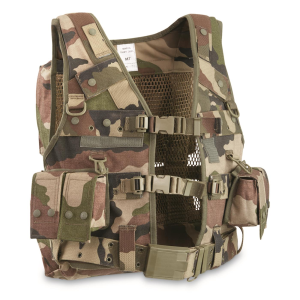 French Military Surplus CCE Camo Tactical Vest New