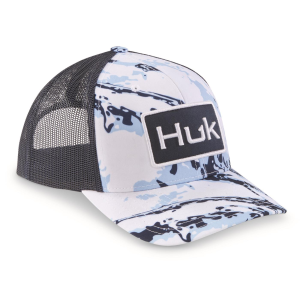 Huk Logo Mossy Oak Printed Trucker Hat - Huk