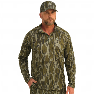 NOMAD Mirage Camo Quarter Zip Shirt
