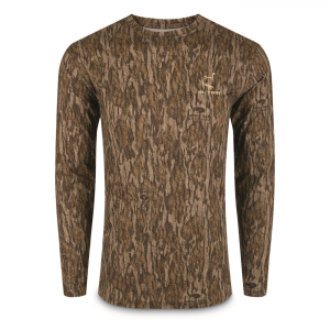 DRAKE WATERFOWL Ol' Tom Performance Crew Long Sleeve Shirt