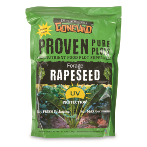 WHITETAIL PRODUCTS GONE WILD Proven Pure Plots Rapeseed