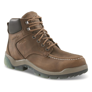 WOLVERINE Men's Vantage Mid Moc Toe Waterproof Composite Toe Work Boots