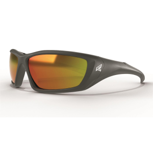 Edge Eyewear Tactical Robson Shooting Glasses Aqua Precision Red Mirror