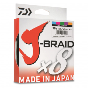 DAIWA J-Braid X8 Braided Fishing Line 150 Yards
