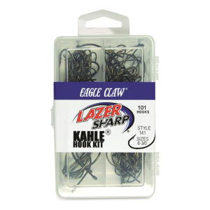 Eagle Claw Kahle Hook Assortment Bronze Assorted Sizes - Eagle Claw