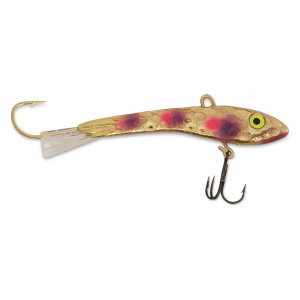 MOONSHINE LURES Shiver Minnow Hammered Gold Custom