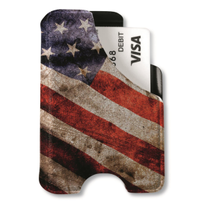 MISSION FIRST TACT ical Minimalist American Flag Vintage M1 Wallet
