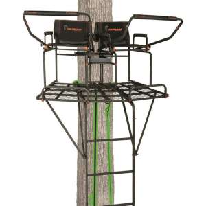 OL'MAN 18' Skyscraper Wraparound 2-Person Jaw & Truss Ladder Stand - Ol'man