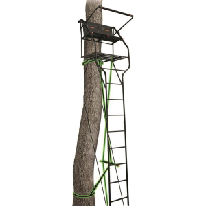 OL'MAN 18' Marksman 2-Person Jaw & Truss Ladder Stand - Ol'man