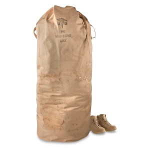 U.S. Military Surplus XL Laundry Canvas Bag Used