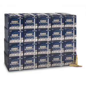 FIOCCHI Range Dynamics 5.56 NATO/.223 Rem. FMJ-BT 55 Grain 1000 Rounds