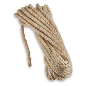 Swiss Military Surplus 10 Meter 8mm Hemp Rope 2 Pack New