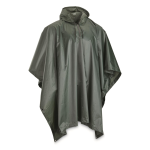 McGuire Gear Military Style Nylon Poncho with Bag