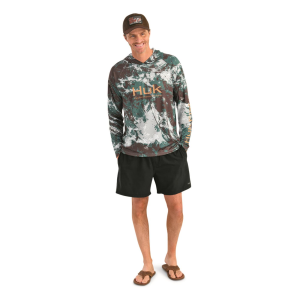 Huk Pursuit Mossy Oak Printed Hoodie - Huk