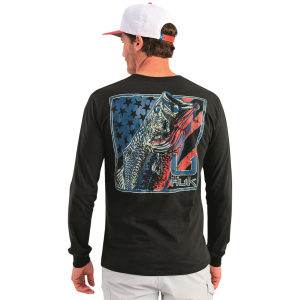 Huk KC Freshwaster Icon Long Sleeve Pocket Tee - Huk