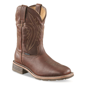 Ariat Men's Hybrid Rancher Waterproof Insulated Western Boots 400 Gram - Ariat