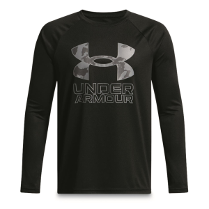 UNDER ARMOUR Youth UA Tech Hybrid Print Long Sleeve