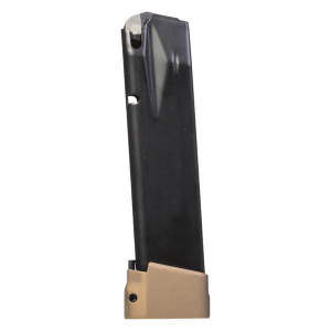 ik Full Size 9mm Magazine With TTI 3 Bronze Color Extension 18 3 Rounds Ammo