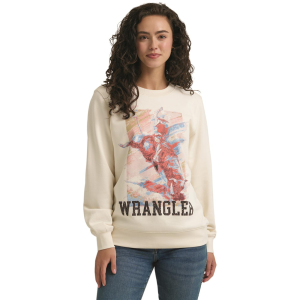 Wrangler Women's Graphic Crew Sweatshirt - Wrangler