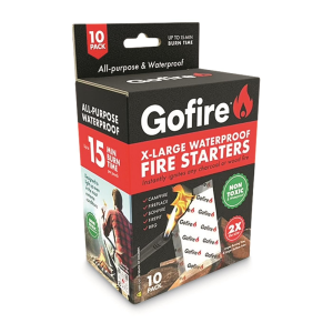 GoFire XL Fire Starter 10 Pack