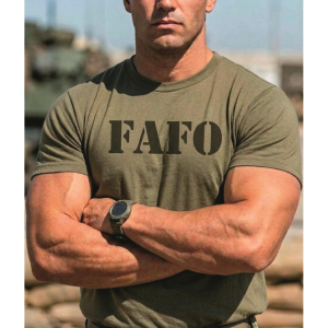 Men's Military Acronym FAFO T-Shirt