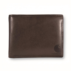Carhartt Oil Tan Leather Passcase Bifold Wallet