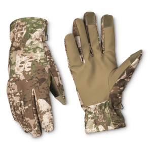 MIL-TEC Softshell Thinsulate Gloves Phantomleaf WASP I Camo