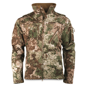 MIL-TEC Softshell Combat Jacket Phantomleaf WASP I Camo