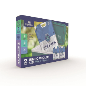 Olympia Olympia Snap Freeze Jumbo Cooler Size Ice Packs 2 Pack - $19.99 at Sportsman's Guide