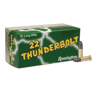 Sportsman's Guide Remington Thunderbolt Rimfire Ammo .22 LR LRN 40 Grain 50 Rounds - $4.99 at Sportsman's Guide