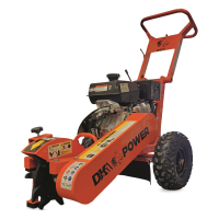 DK2 12" ATV Towable High Speed Direct Drive Stump Grinder