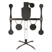CTS Targets Hostage Target Mod X Reactive Kit With Spinner and Gongs