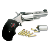 NAA Black Widow FS with .22 Magnum Conversion Cylinder Revolver .22LR Rimfire 5 Rounds