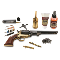 Traditions 1851 Navy Black Powder Brass Revolver Redi-Pak .44 Caliber