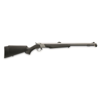 CVA Wolf V2 Muzzleloader .50 Caliber 24" Barrel Fiber Optic Sights Black/Stainless