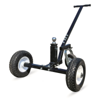 Tow Tuff Dual Adjust Trailer Dolly with Caster 800 lb. Capacity