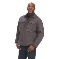 Ariat Men's Rebar DuraCanvas Insulated Sherpa-lined Coat