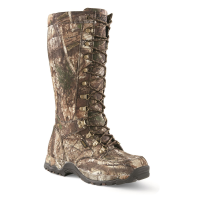 Guide Gear Men's All-Camo Nylon Waterproof Side-zip Snake Boots
