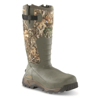 Rocky Sport Pro Men's Waterproof Insulated Side Zip Hunting Rubber Boots 1200 Gram