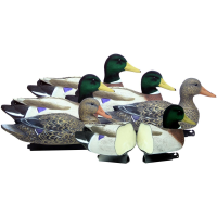 Higdon(R) Foam-filled Battleship Mallard Decoys with Flocked Heads 6 Pack