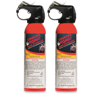 Counter Assault Bear Deterrent With Belt Holster 8.1 Ounces 2 Pack