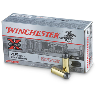 Winchester Super-X Cowboy Action .45 Colt LFN 250 Grain 50 Rounds