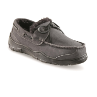 Guide Gear Men's Suede Tie Moc Slippers