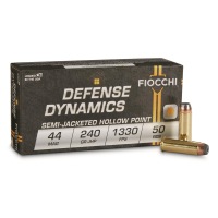 Fiocchi Shooting Dynamics .44 Magnum JHP 240 Grain 50 Rounds