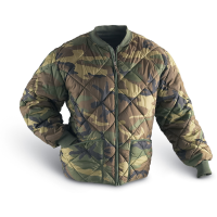 Fox Outdoor(R) Military Style Insulated Diamond Quilted Flight Jacket