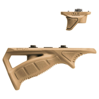 FAB Defense PTK Rubberized M-LOK Angled Foregrip & Thumb Stop Combo FDE