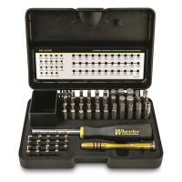 Wheeler 55-piece SAE/Metric Hex and Torx Screwdriver Set