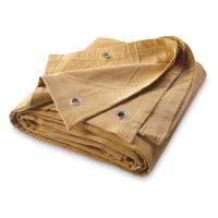 Canvas Tarp 17 oz. Tan