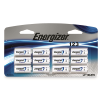 Energizer Lithium CR123 Batteries 12 Pack