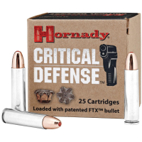 Hornady Critical Defense Ammo .30 Carbine FTX 110 Grain 25 Rounds